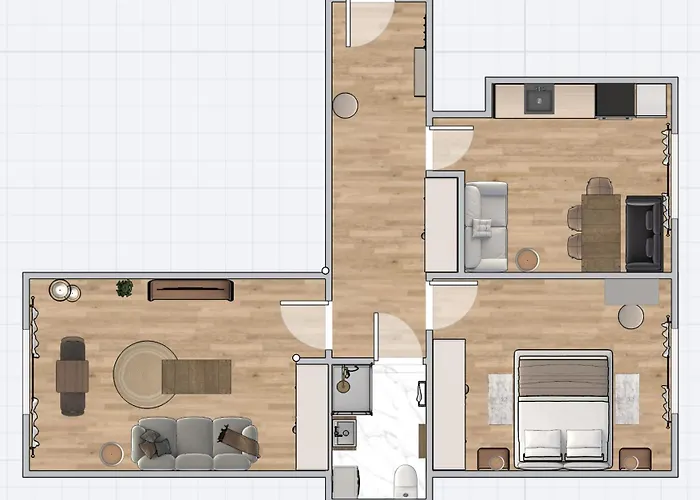 アパート Vintage Charm By Republic Square - French Balcony *